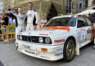 Jordi Ventura y Josep Autet (BMW M3 E30). Rallye de Avilés Histórico 2026